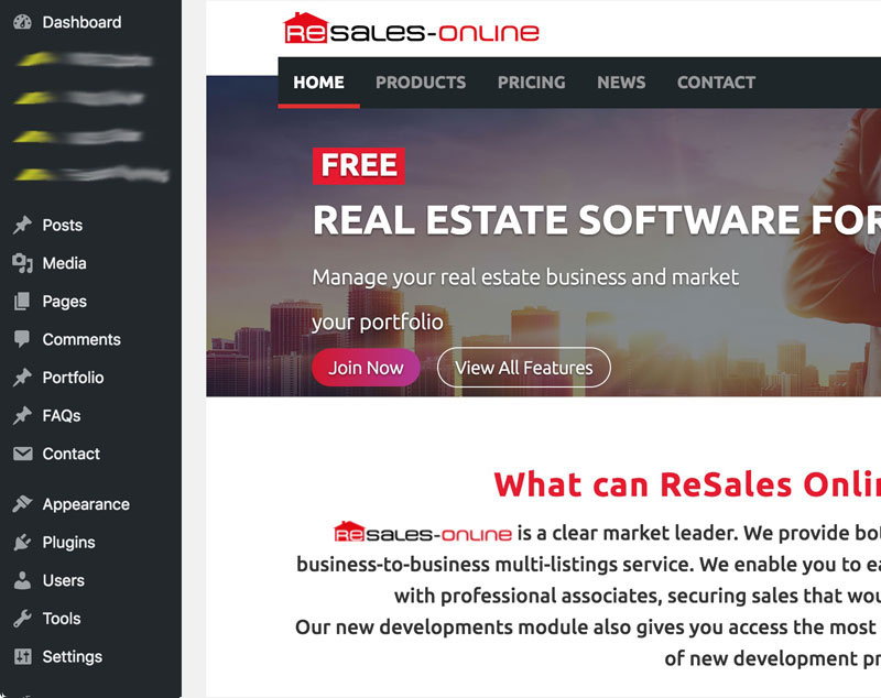 ReSales Online WordPress plugin integrates the latest version of ReSales Online popular property API service