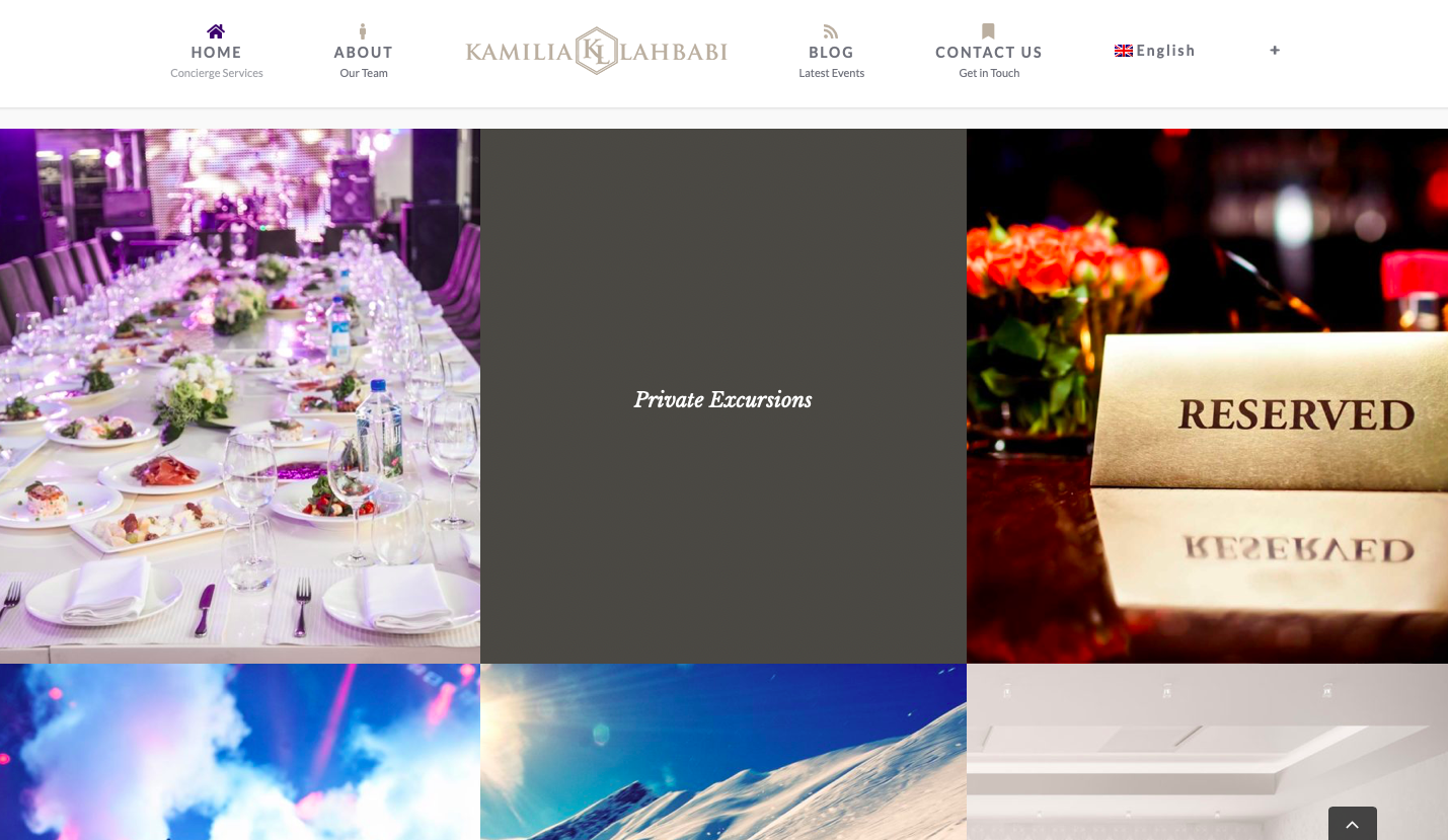 Kamilia Lahbabi Concierge Services Marbella - Design by Wiidoo Media Digital Marketing