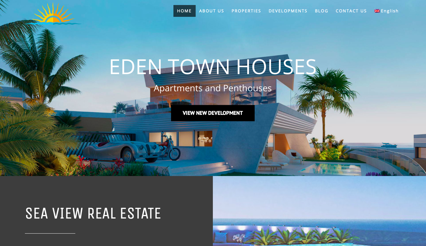 Sea View Real Estate Designed by Wiidoo Media Digital Marketing Marbella-