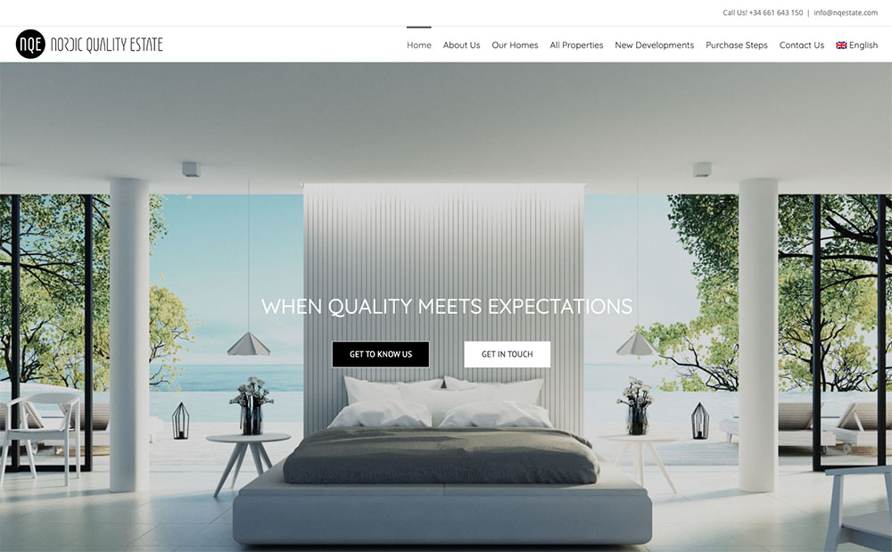 marbella real estate website designers using resales online properties
