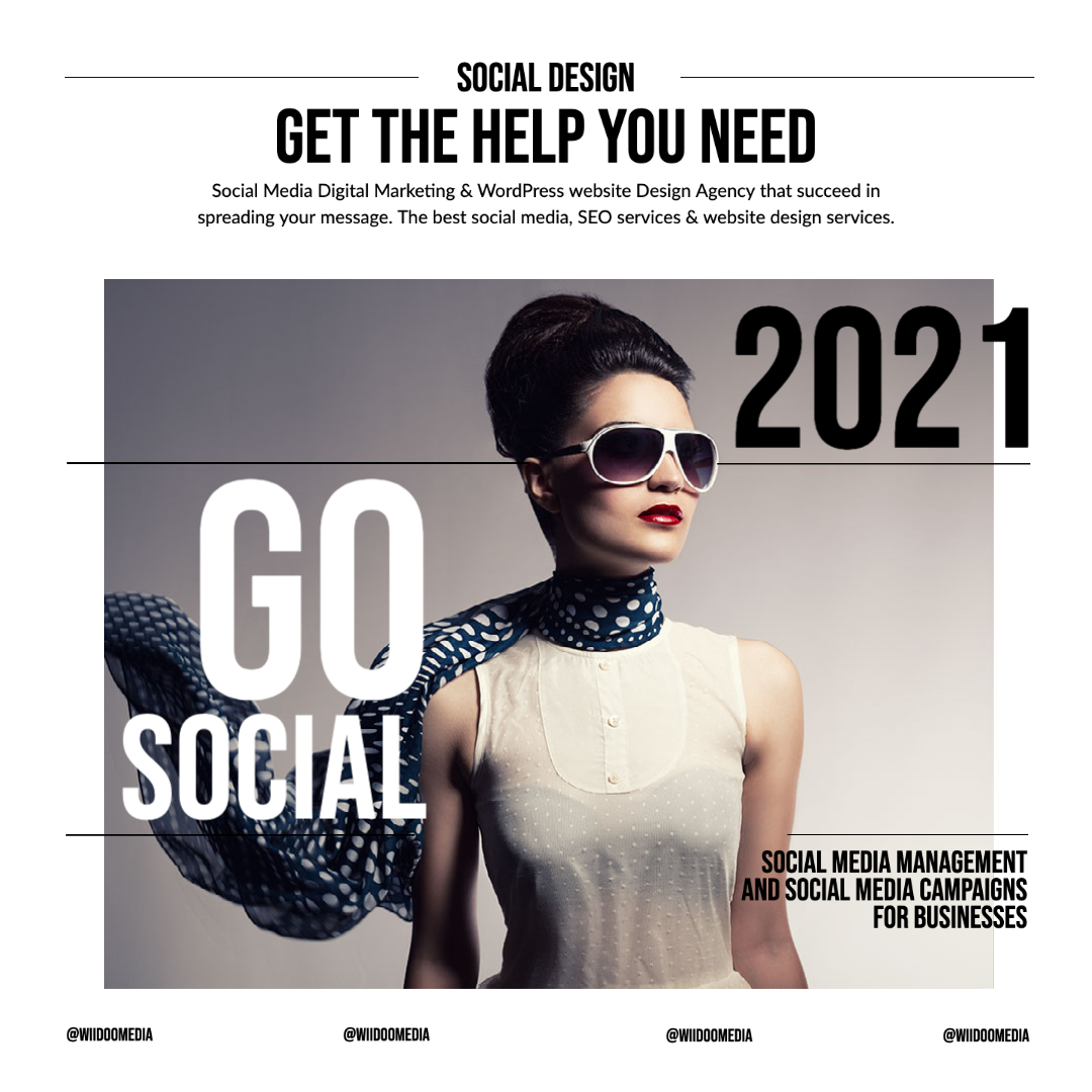 social design Revamp Your Social Media for 2021 wiidoo media marketing and social media designers marbella