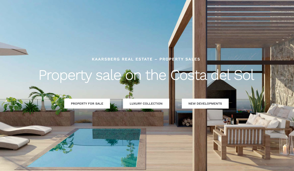 kaarsberg estate marbella property real estate marbella wordpress website designers marbella