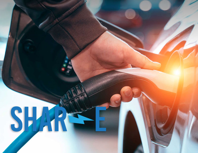 exchange your energy shar-e electric car charging app charge your car and share your electric